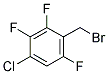 4-Chloro-2,3,6-trifluorobenzyl bromide 结构式