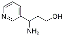 3-AMINO-3-PYRIDIN-3-YL-PROPAN-1-OL 结构式