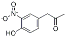 (4-HYDROXY-3-NITROPHENYL)ACETONE 结构式