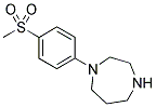 1-[4-(METHYLSULFONYL)PHENYL]-1,4-DIAZEPANE 结构式