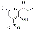 1-(5-CHLORO-2-HYDROXY-3-NITROPHENYL)PROPAN-1-ONE 结构式
