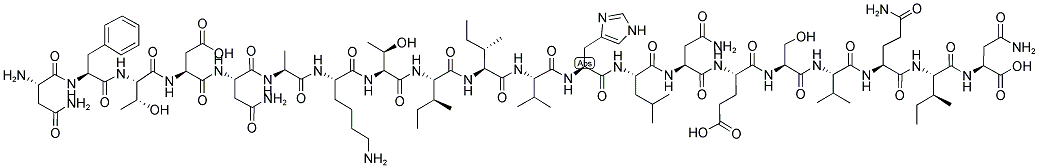 H-Asn-Phe-Thr-Asp-Asn-Ala-Lys-Thr-Ile-Ile-Val-His-Leu-Asn-Glu-Ser-Val-Gln-Ile-Asn-OH 结构式