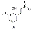 4-BROMO-2-METHOXY-6-(2-NITRO-VINYL)-PHENOL 结构式