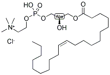 1-ERUCYLPHOSPHOCHOLINE 结构式
