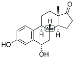 1,3,5(10)-ESTRATRIEN-3,6-ALPHA-DIOL-17-ONE 结构式