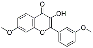 7,3'-DIMETHOXY-3-HYDROXYFLAVONE 结构式