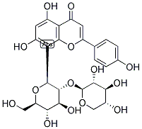 VITEXIN-2''-O-XYLOSIDE 结构式
