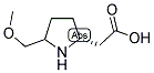 (R)-(5-METHOXYMETHYL-PYRROLIDIN-2-YL)-ACETIC ACID 结构式