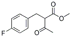 2-(4-氟苄基)-3-氧代丁酸甲酯 结构式