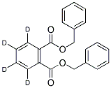 DIBENZYL PHTHALATE-3,4,5,6-D4 结构式