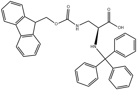 TRT-DAP(FMOC)-OH 结构式