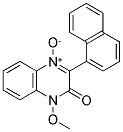 1-METHOXY-3-(1-NAPHTHYL)QUINOXALIN-2(1H)-ONE 4-OXIDE 结构式