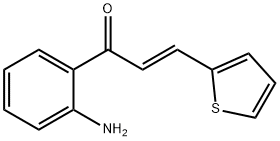 (E)-1-(2-AMINOPHENYL)-3-(2-THIENYL)-2-PROPEN-1-ONE 结构式