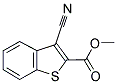 METHYL 3-CYANOBENZO[B]THIOPHENE-2-CARBOXYLATE 结构式