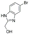 (5-BROMO-1H-BENZOIMIDAZOL-2-YL)-METHANOL 结构式