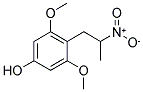 1-(2,6-DIMETHOXY-4-HYDROXYPHENYL)-2-NITROPROPANE 结构式