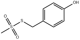 4-HYDROXYBENZYL METHANETHIOSULFONATE 结构式