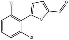 5-(2,6-DICHLORO-PHENYL)-FURAN-2-CARBALDEHYDE 结构式