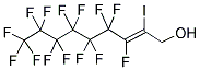 2-IODO-1H,1H,2H-PERFLUORONON-2-EN-1-OL 结构式