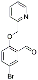 5-BROMO-2-(PYRIDIN-2-YLMETHOXY)BENZALDEHYDE 结构式