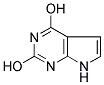 7H-PYRROLO[2,3-D]PYRIMIDINE-2,4-DIOL 结构式