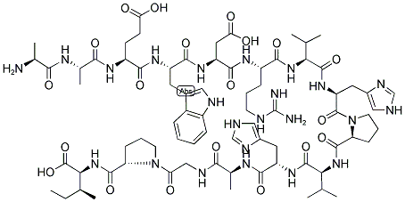 AAEWDRVHPVHAGPI 结构式