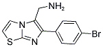 (6-(4-BROMOPHENYL)IMIDAZO[2,1-B]THIAZOL-5-YL)METHANAMINE 结构式