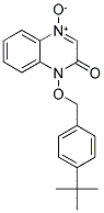 1-[(4-TERT-BUTYLBENZYL)OXY]QUINOXALIN-2(1H)-ONE 4-OXIDE 结构式