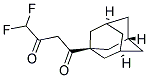 1-ADAMANTAN-1-YL-4,4-DIFLUORO-BUTANE-1,3-DIONE 结构式