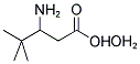 3-AMINO-4,4-DIMETHYLPENTANOIC ACID HYDRATE 结构式