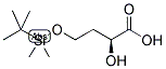 METHYL (S)-(-)-4-(TERT-BUTYLDIMETHYLSILYLOXY)-2-HYDROXYBUTANOATE 结构式