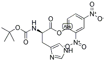 Boc-D-His(Dnp)-OH 结构式