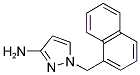 1-NAPHTHALEN-1-YLMETHYL-1H-PYRAZOL-3-YLAMINE 结构式