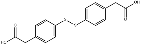 4,4'-二硫代苯乙酸 结构式
