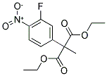 DIETHYL 2-(3-FLUORO-4-NITROPHENYL)-2-METHYLMALONATE 结构式