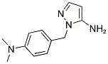 1-[4-(DIMETHYLAMINO)BENZYL]-1H-PYRAZOL-5-AMINE 结构式