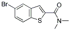 5-Bromo-N,N-dimethyl-1-benzothiophene-2-carboxamide 结构式