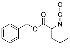 2-ISOCYANATO-4-METHYLPENTANOIC ACID BENZYL ESTER 结构式