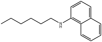 HEXYL-NAPHTHALEN-1-YL-AMINE 结构式