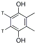 2,3-DIMETHYLHYDROQUINONE, [5,6-3H] 结构式
