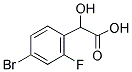 2-(4-溴-2-氟苯基)-2-羟基乙酸 结构式
