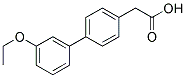 (3'-ETHOXY-BIPHENYL-4-YL)-ACETIC ACID 结构式