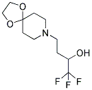 1,1,1-三氟-4-(1,4-二氧杂-8-氮杂螺[4.5]癸-8-基)丁-2-醇 结构式
