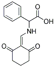 2-([(2,6-DIOXOCYCLOHEXYLIDEN)METHYL]AMINO)-2-PHENYLACETIC ACID 结构式