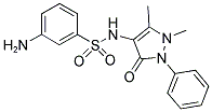 3-AMINO-N-(1,5-DIMETHYL-3-OXO-2-PHENYL-2,3-DIHYDRO-1H-PYRAZOL-4-YL)-BENZENESULFONAMIDE 结构式