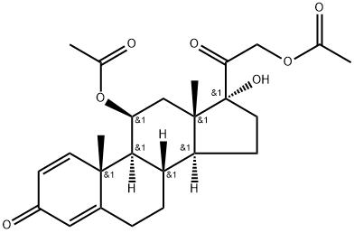 醋酸泼尼松龙EP杂质C 结构式