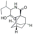 2-[(1-ADAMANTYLCARBONYL)AMINO]-3-METHYLPENTANOIC ACID 结构式