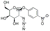 P-NITROPHENYL 2-AZIDO-2-DEOXY-BETA-D-GALACTOPYRANOSIDE 结构式