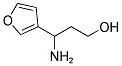 3-AMINO-3-FURAN-3-YL-PROPAN-1-OL 结构式