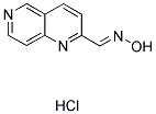 2-AZA-1-(1,6-NAPHTHYRIDIN-2-YL)-3-OXAPROP-1-ENE, HYDROCHLORIDE 结构式